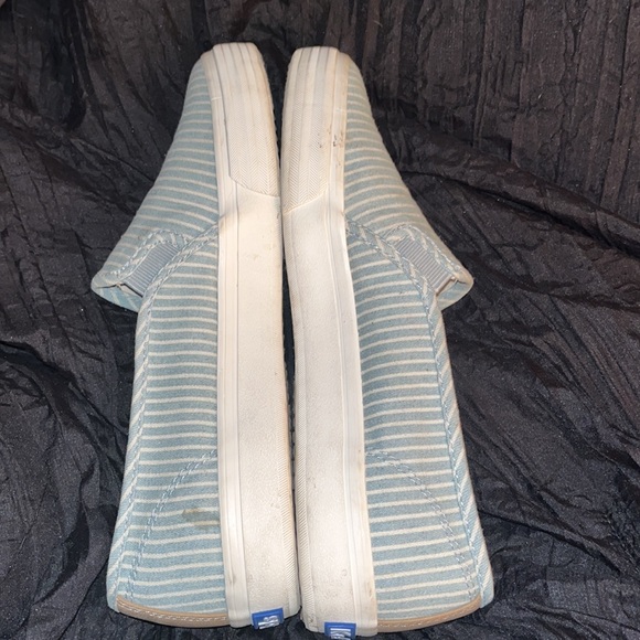 KEDS Dream Foam Slip On Sneakers in blue and white stripes - Picture 6 of 9